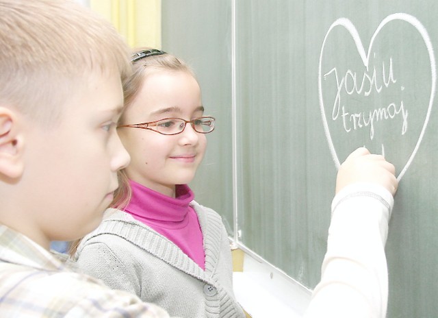 - Chcielibyśmy za pomocą "Pomorskiej" przekazać Jasiowi: Cała klasa czeka na Ciebie! - mówią Marta Noculak i Oskar Idzikowski z klasy chorego chłopca