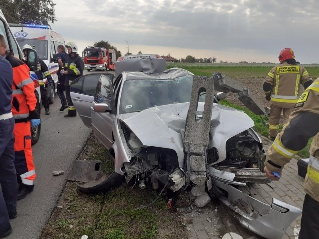 Kierowca bmw był trzeźwy. Został ukarany mandatem.