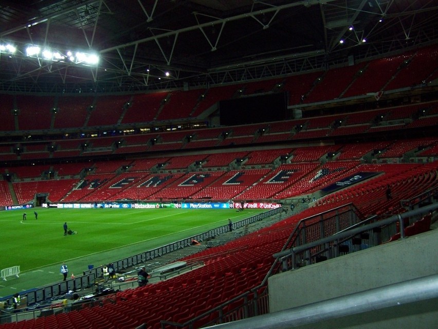 Anglia, Londyn, stadion Wembley - półfinał i finał