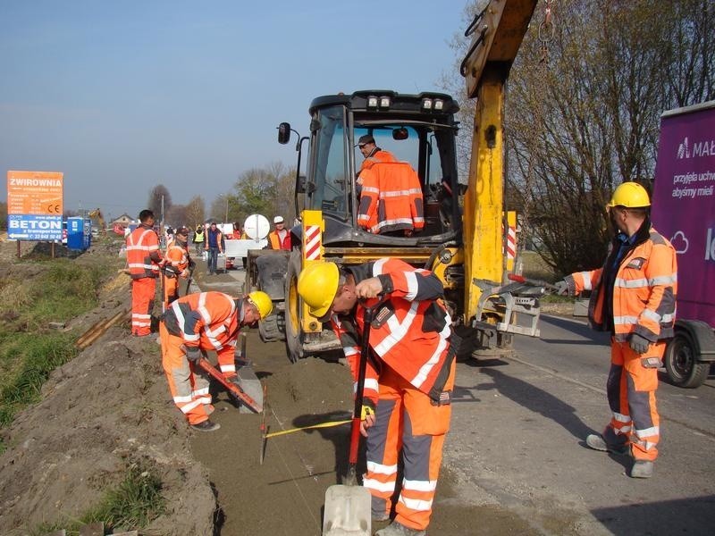 Powiat oświęcimski. Wielkie roboty na drogach wojewódzkich 948 i 949