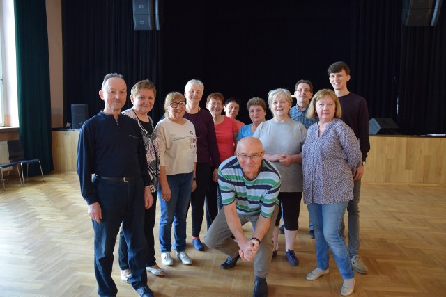 Pierwsze zajęcia taneczne w MDK w nowym semestrze Chorzowskiej Akademii Seniora