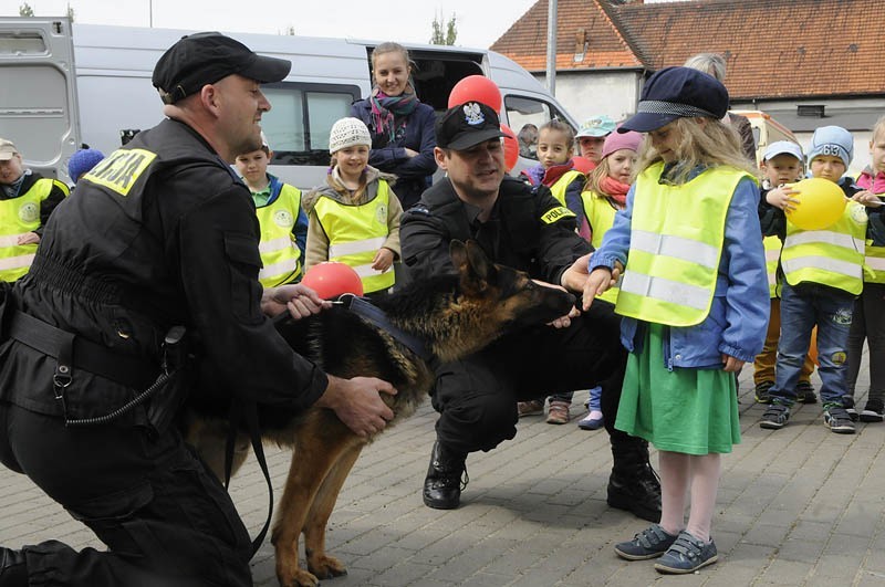 Młodzi bydgoszczanie gośćmi policjantów