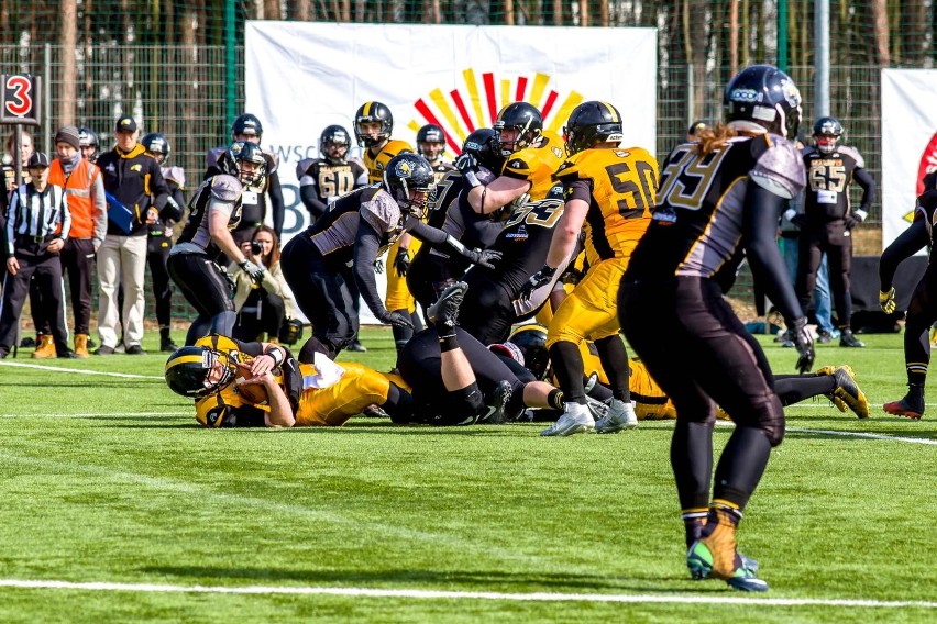 Mecz Lowlanders Białystok z Seahawks Gdynia