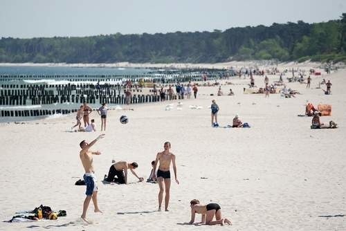 Ustecka plaża.