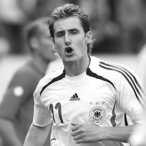 Miroslav Klose. (Fot. AFP/fotorzepa)