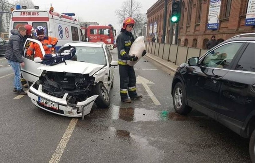 Wypadek na al. Piłsudskiego