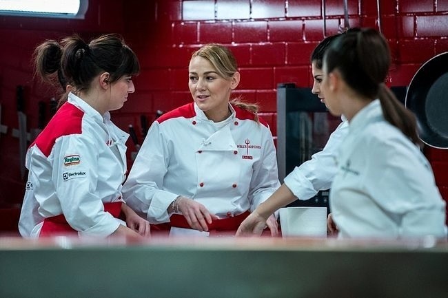 Katarzyna Kwiatkowska w "Hell's Kitchen" (fot. Polsat)