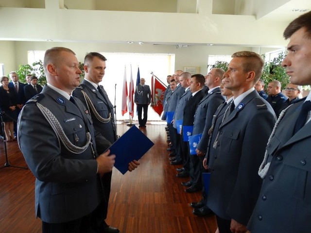 Święto Policji 2018 w Komendzie Powiatowej Policji w Zwoleniu.