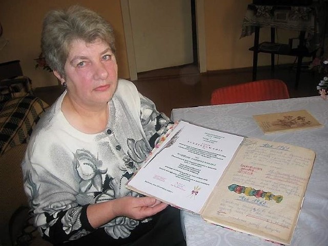 Wanda Danielewska jest sołtysem w Wysocinie w gm. Bądkowo od 1984 roku. Z pietyzmem prowadzi kronikę wsi.