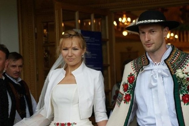 Anna Guzik poślubiła Wojciecha Tylkę (fot. Tomasz Mateusiak)