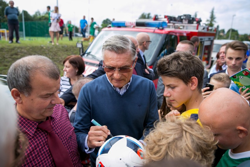 Adam Nawałka w Rudawie podczas  jubileuszu 70-lecia klubu...