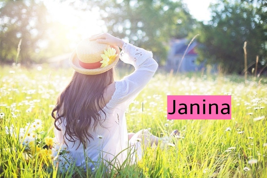 Kobiet o imieniu Janina w naszym kraju (wg numeru PESEL)...
