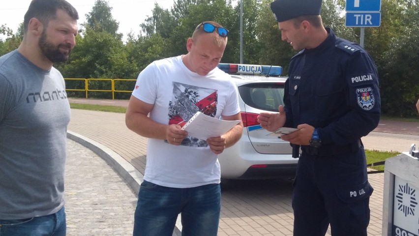 Szymon Kołecki w Białymstoku. Złoty medalista olimpijski zachęcał do pracy w policji [ZDJĘCIA]