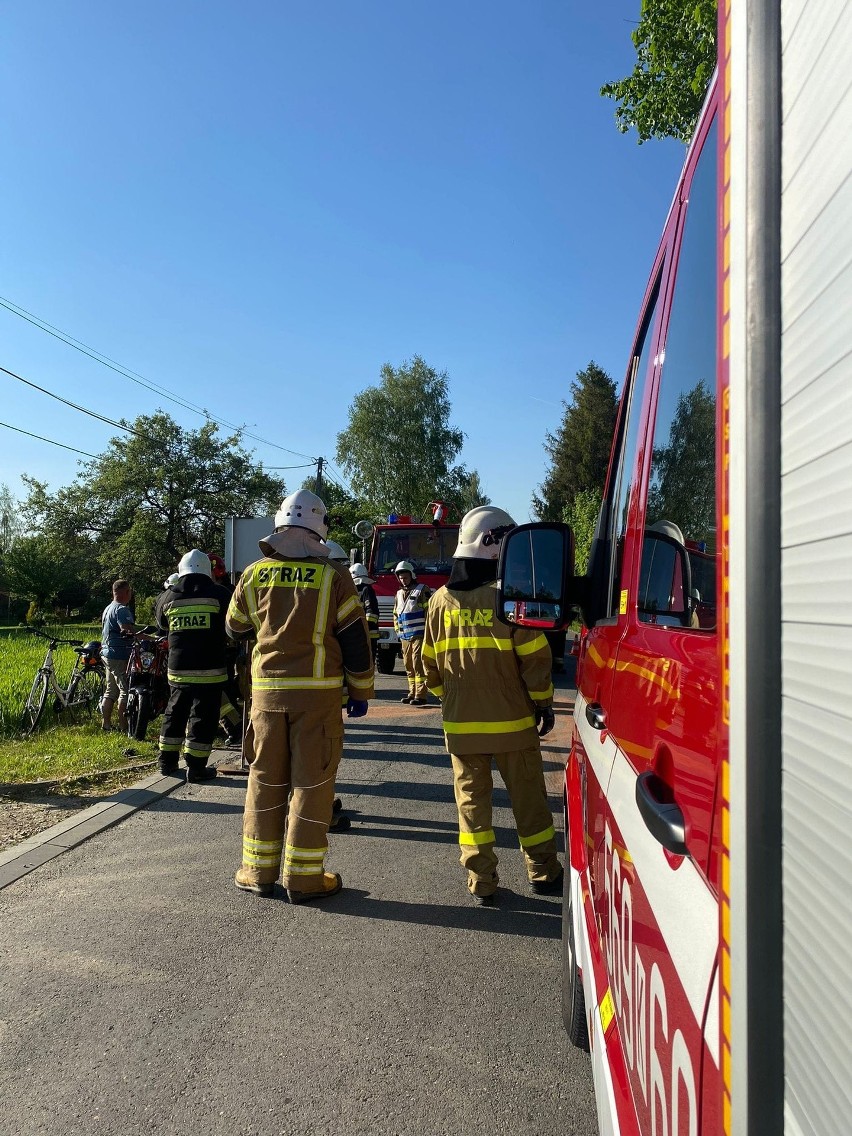 Wypadek w Niżowej koło Gdowa w powiecie wielickim. Zderzyły...