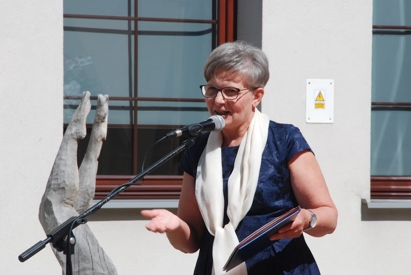 Wszystkich gości powitała Bożena Marczykowska, dyrektor...