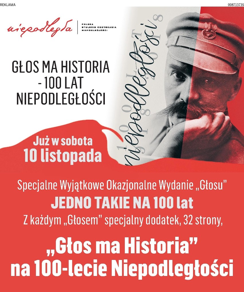 100 lat Niepodległości. Specjalne wydanie "Głosu" na wyjątkową rocznicę