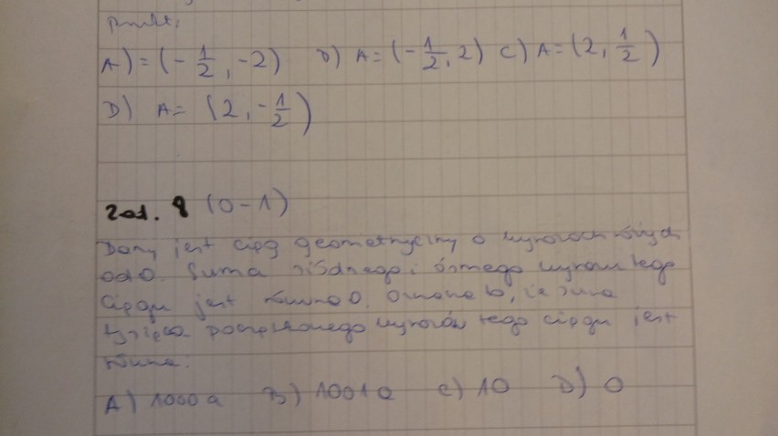 Matura próbna Operon 2017/2018 matematyka 22.11.2017 [ODPOWIEDZI, ARKUSZ]