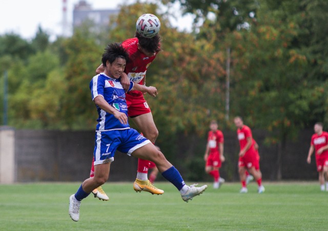 Takato Sakai strzelił jednego z goli w sparingu przeciwko Włocłavii