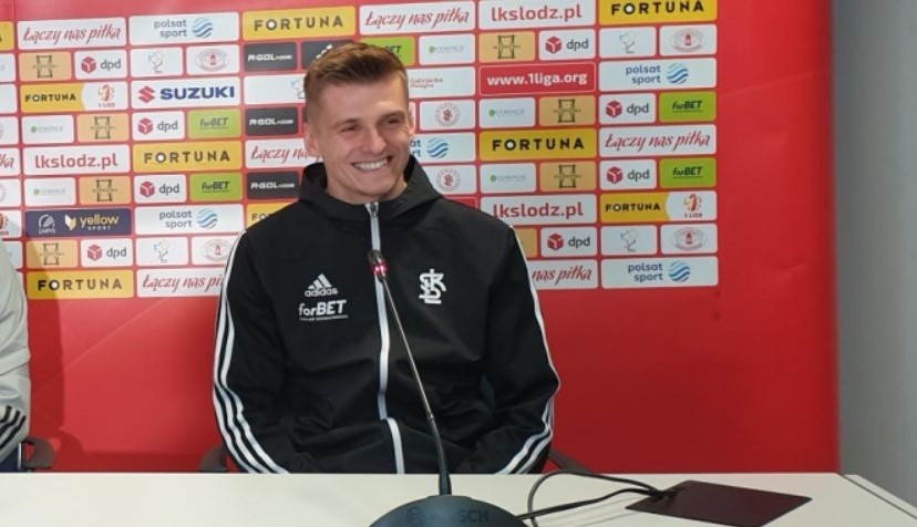 Bartosz Szeliga, piłkarz ŁKS: Teraz odnajduję się świetnie w linii pomocy