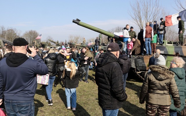 Piknik militarny z pokazem uzbrojenia wojsk NATO odbył się na terenie przy WZU w Grudziądzu