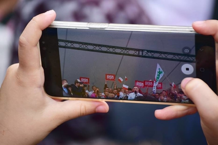 Andrzej Duda w Kwidzynie, 29.06.2020 r.