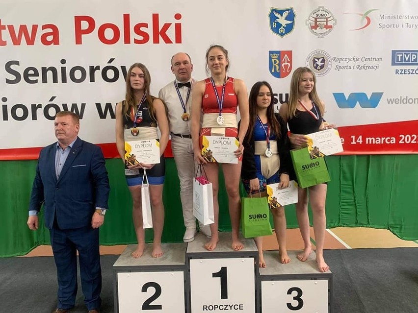 Medale zawodników z Lubelszczyzny podczas mistrzostw Polski w sumo. Zobacz zdjęcia
