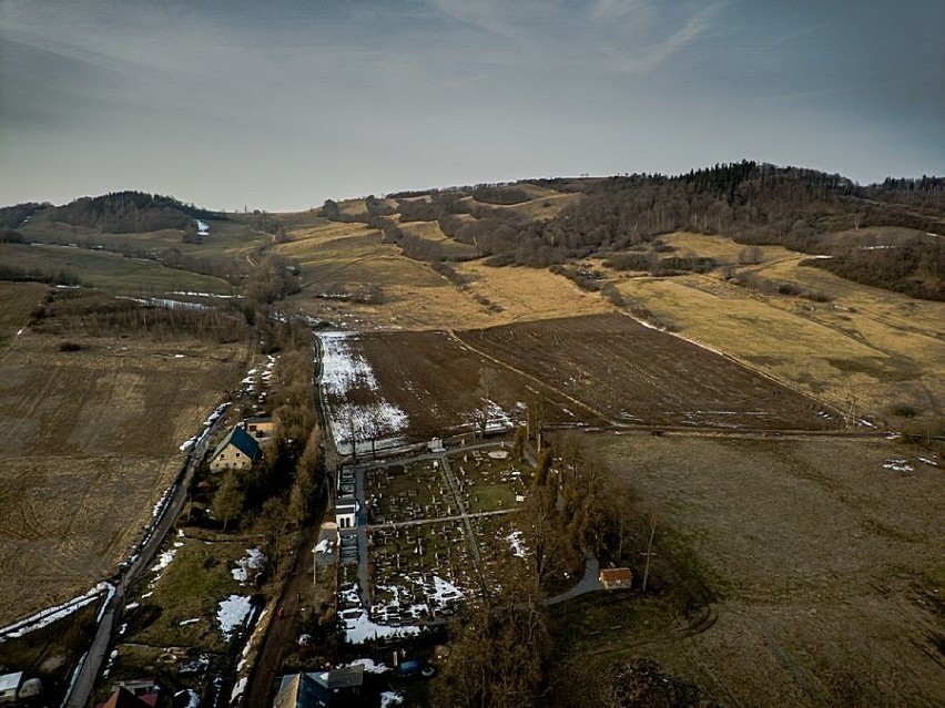 Panorama miejscowości. Zdjęcie archiwalne z 2022 r.