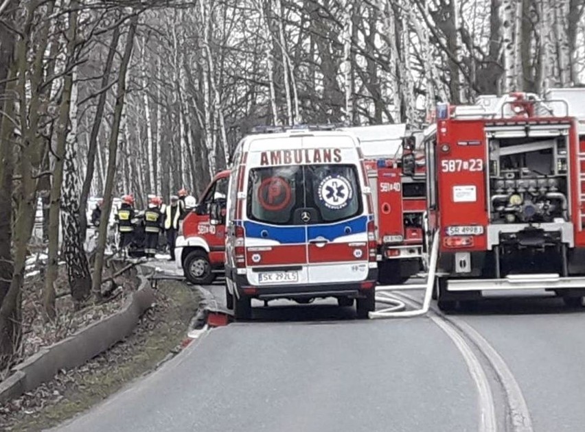 Śmiertelny wypadek na ulicy Śląskiej w Rybniku....