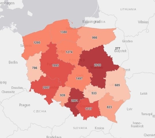 Codzienny raport zachorowań na koronawirusa w Polsce...