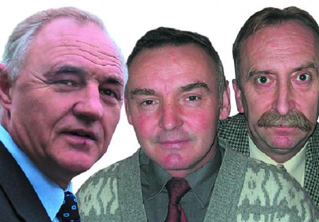 Ta trójka kontrkandydatów na stanowiska szefów gmin nie ma. Na zdjęciu od lewej: Arnold Hindera z Białej, Kazimierz Cebrat z Kamiennika i Jan Woźniak z Otmuchowa.