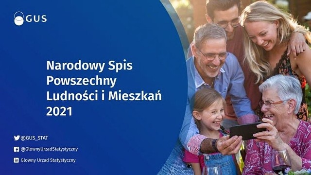 Narodowy Spis powszechny Ludności i Mieszkań w 2021 r.  zostanie przeprowadzany od 1 kwietnia do 30 czerwca