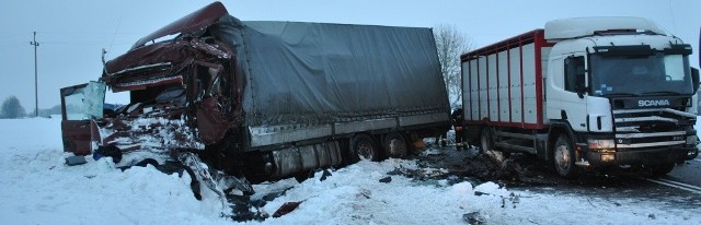 na drodze krajowej nr 61. Śmierć polskiego kierowcy.