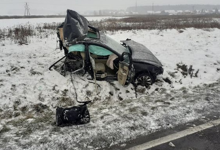 Tragiczny wypadek pod Trzebnicą spowodowany przez pijanego...