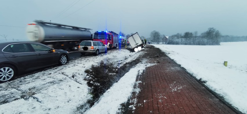 Kierowca fiata ducato był trzeźwy i na szczęście nie odniósł...