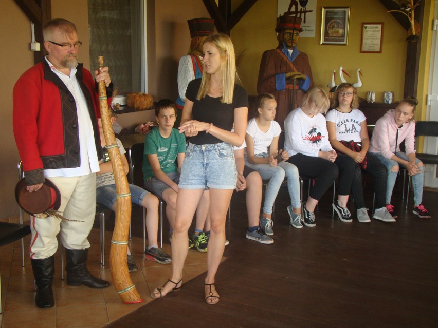 Polsko-ukraińskie kolonie w Czarni, zorganizowane w ramach projektu "Poznajemy bliskie tradycje kultury Polski i Ukrainy"