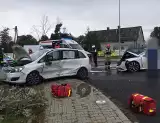 Posądza. Poważny wypadek, zderzyły się dwa auta. ZNAMY SZCZEGÓŁY