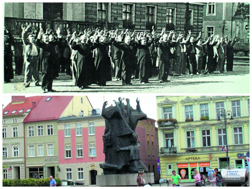 Bydgoszcz dawniej i dziś - publiczna egzekucja na Starym Rynku w Bydgoszczy [zdjęcia]