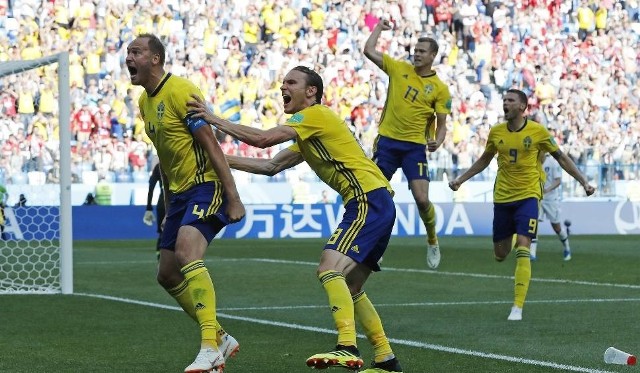 MŚ 2018 Ola Toivonen strzelił gola w meczu Szwecja - Niemcy