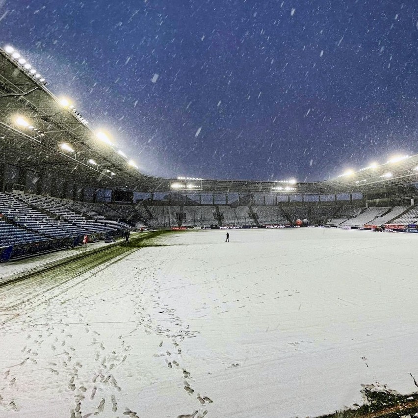 Stadion w Płocku w piątek 3 lutego