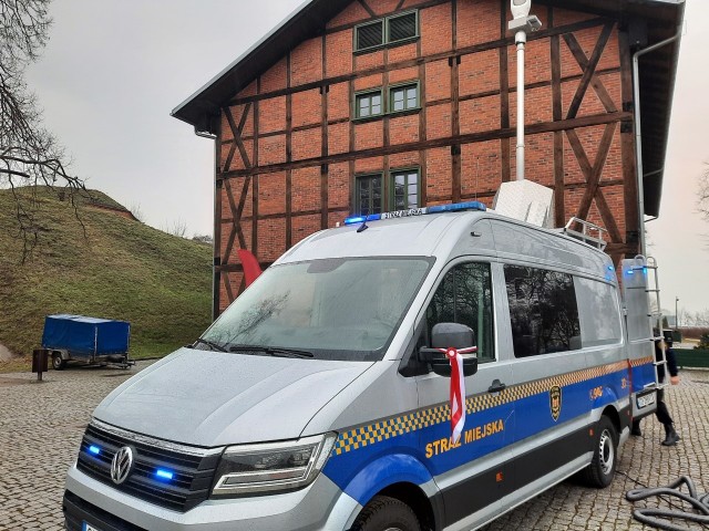 Nowy pojazd zasilił flotę gdańskiej straży miejskiej w poniedziałek 21.12.2020