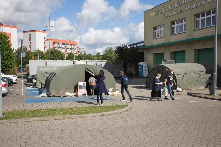 Koronawirus w słupskim szpitalu. Wstrzymano przyjęcia na chirurgię i zabiegi planowe na kardiologii