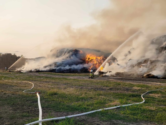 Duży pożar w Grudziądzu