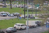 Wypadek na rondzie Mohyły w Lublinie. Jedna osoba trafiła do szpitala