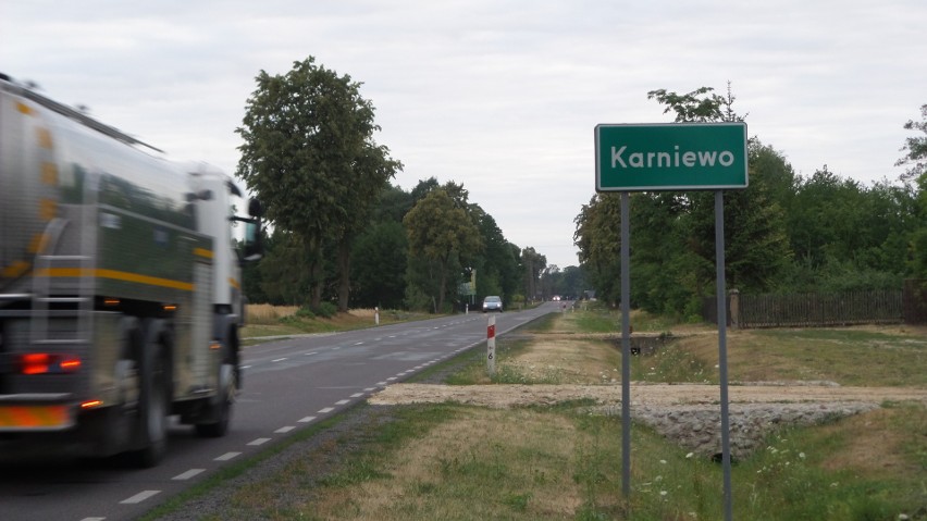 Odcinkowy pomiar prędkości w miejscowości Karniewo na DK nr...
