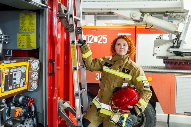 Ogniomistrz Liwia Miś służy w bydgoskiej straży pożarnej. Mówi o tym, jak ważne jest w pracy strażaka opanowanie, ale i umiejętność empatii