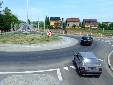 Rondo jest już otwarte. Za jego budowę zapłaciła w większości Unia Europejska. (fot. Radosław Dimitrow)