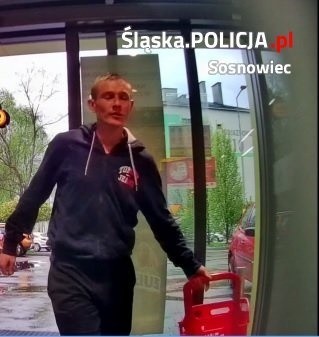 Policjanci z Sosnowca poszukują mężczyzny, który dokonał...
