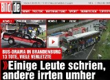 13. ofiara wypadku polskiego autobusu na autostradzie pod Berlinem [wideo]