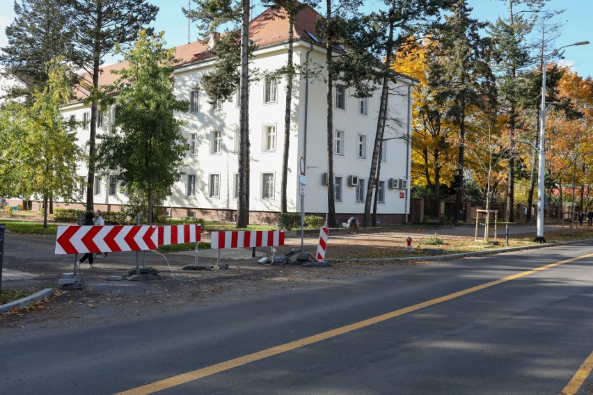 Węzeł Łękno: Ulica Zaleskiego otwarta dla ruchu, ale jeszcze nie w całości