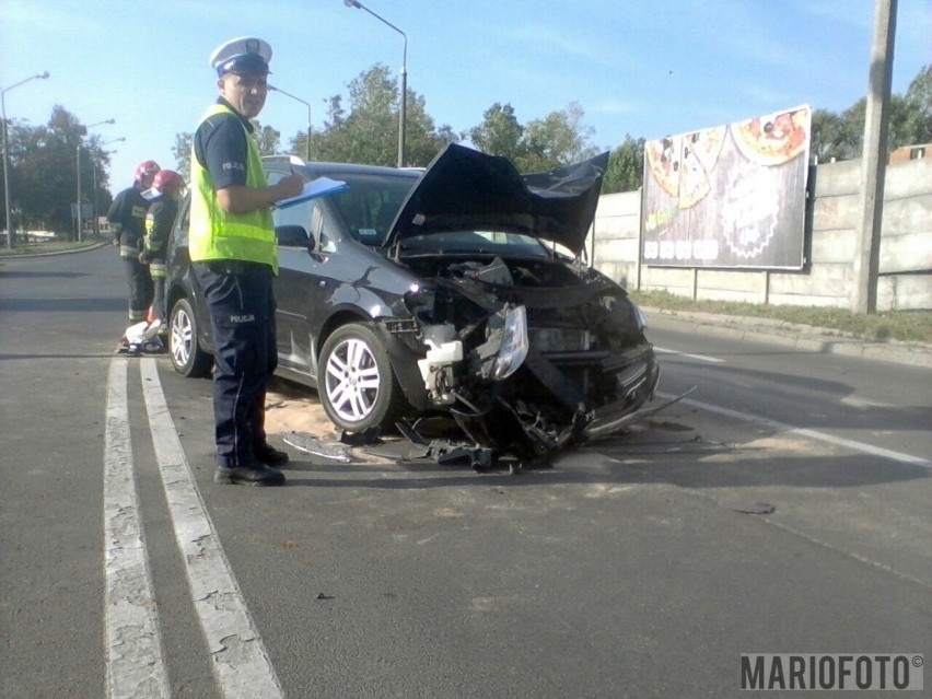 Wypadek autobusu miejskiego w Opolu
